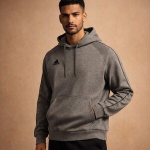 Adidas Charcoal Men's Hoodie